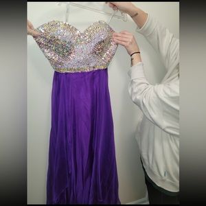 Purple Prom Dress